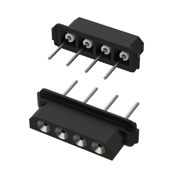 M80-8970401 Wire To Board Steckverbinder, 1 Reihe, 4 Kontakte, 2mm Rastermaß