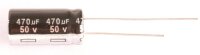 ECA-1HHG471B Elektrolyt-Kondensator radial bedrahtet 5 mm...